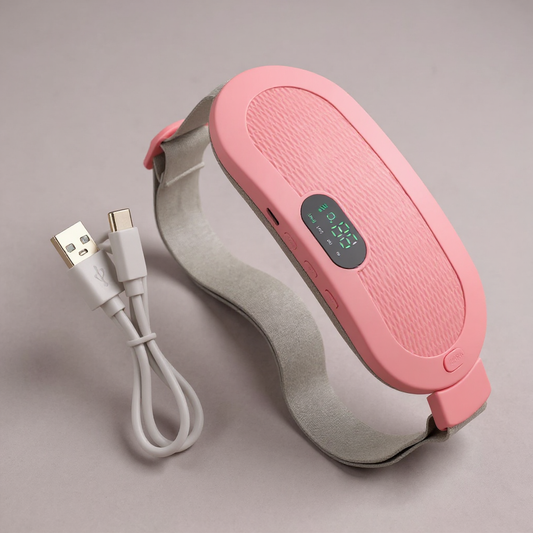 "Rechargeable Heating Belt with Massage"